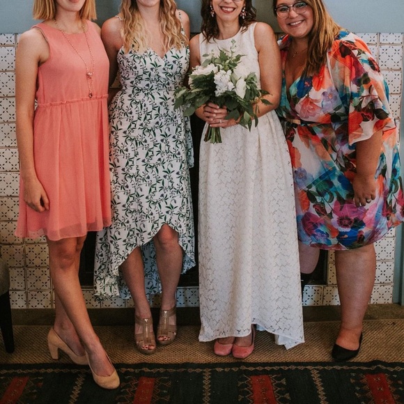 BHLDN Shoshanna Lace Belinda Maxi Gown - Picture 4 of 5